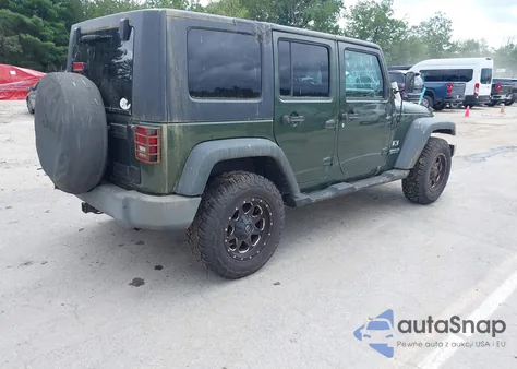 2008 Jeep Wrangler Unlimited X z USA, uszkodzony, nr VIN 1J4GA391X8L638852